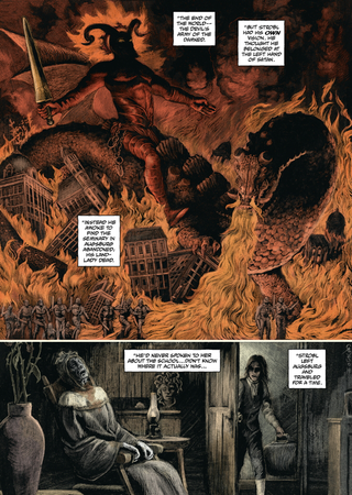 Illustration for article titled Discover the Origins of Abe Sapien's Latest Occult Villain in This Exclusive Comic Preview
